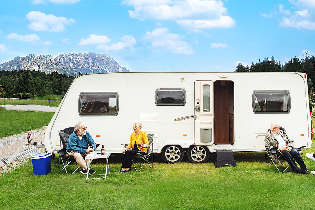 ... dem Wohnwagen oder Camper!